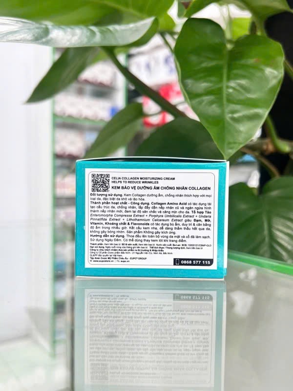 Kem dưỡng ẩm chống lão hóa Celia Collagen Moisturizing Cream chính hãng