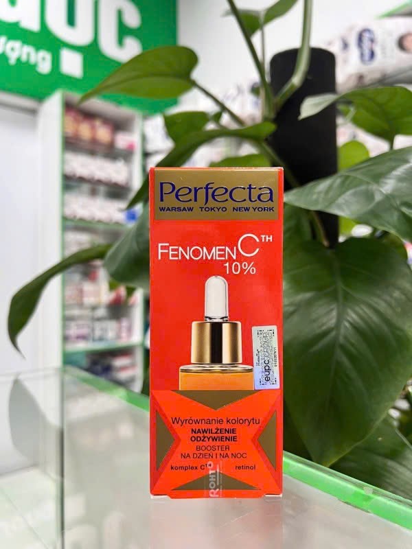 Tinh dầu bôi sáng da Vitamin C & Retinol Perfecta Fenomen C 10%