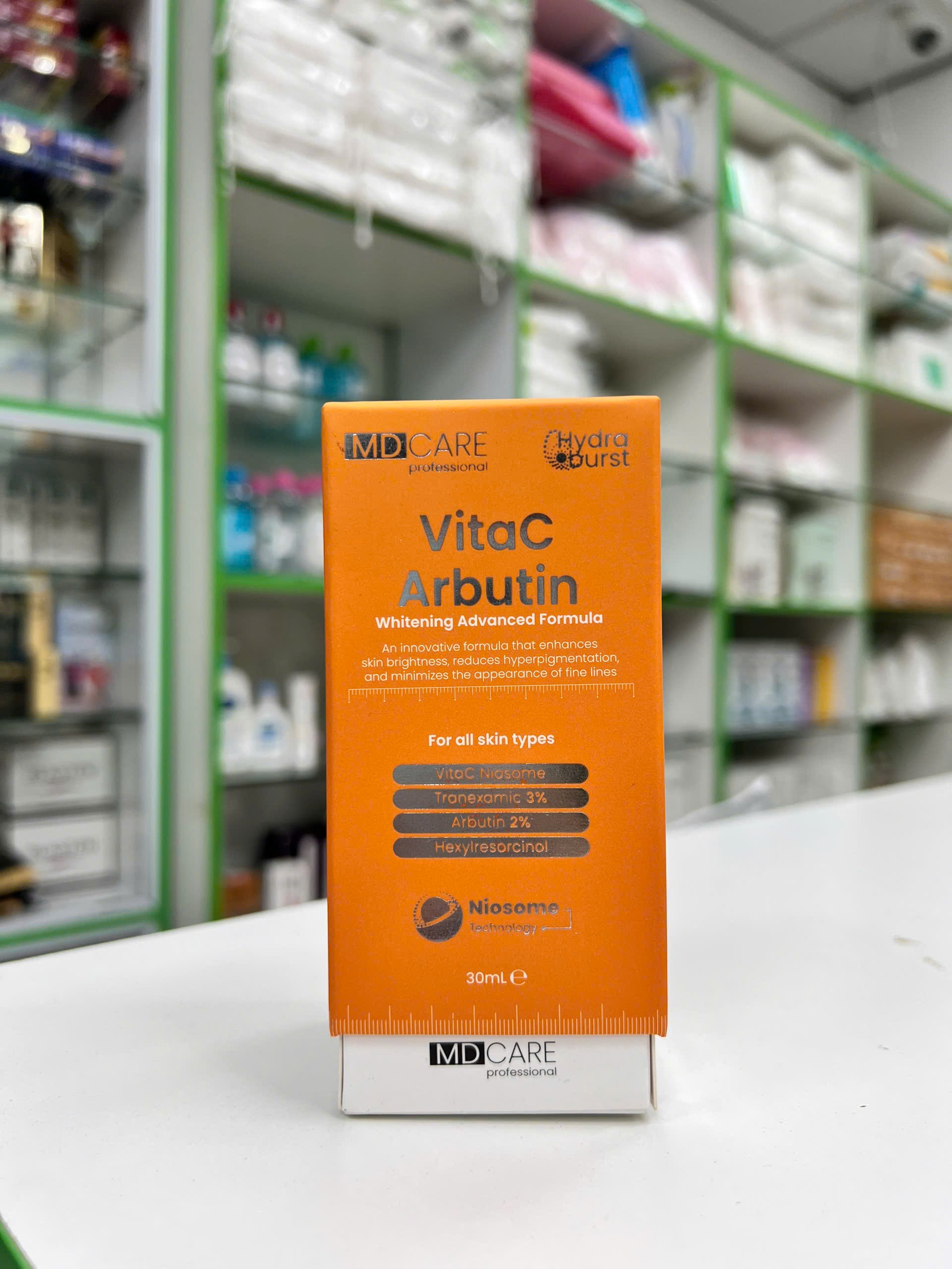 Serum Sáng Da Chống Lão Hoá VitaC Arbutin MD Care Professional