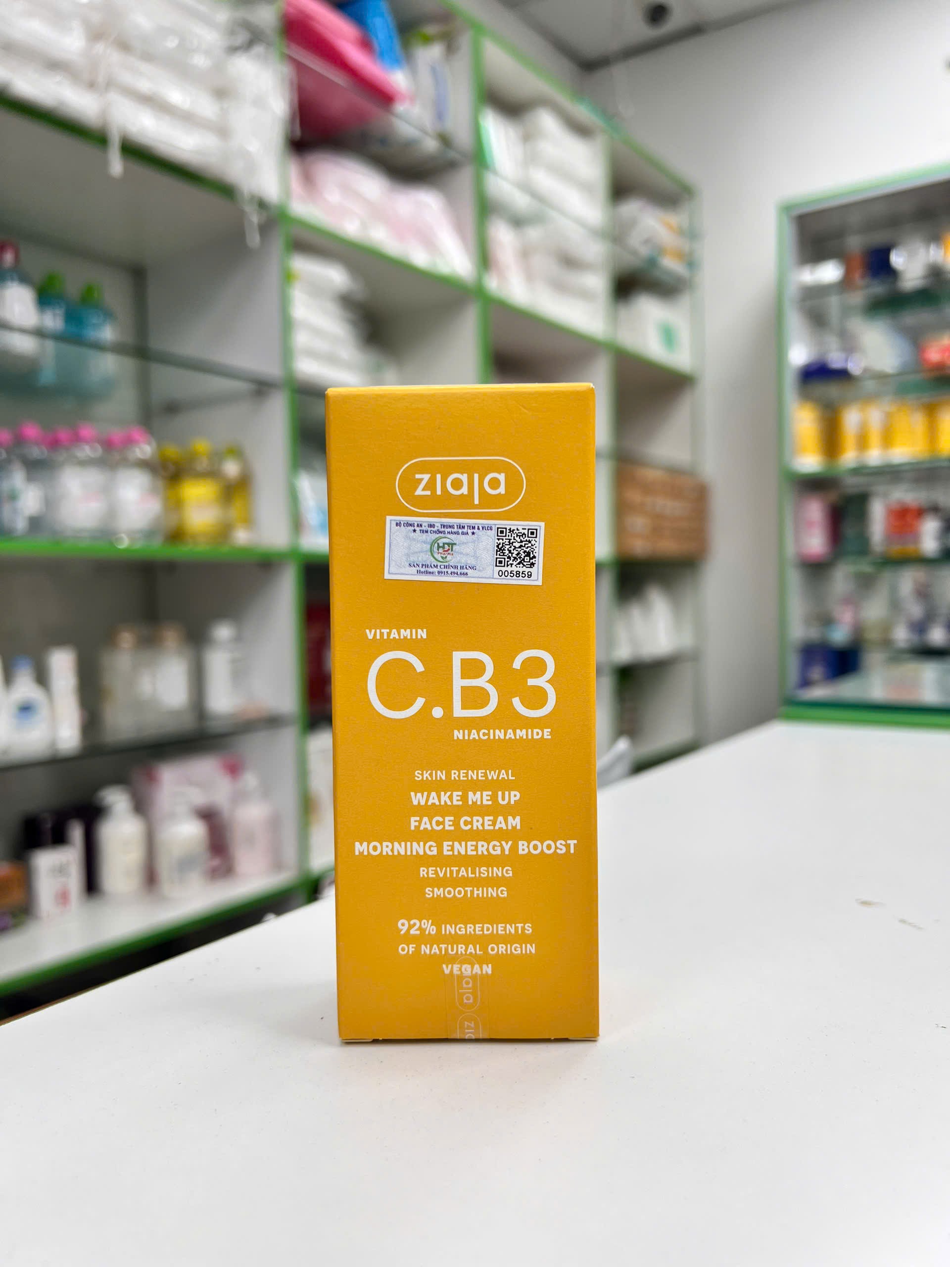 Kem Dưỡng Ngày Trắng Sáng Da C.B3 Niacinamide Ziaja