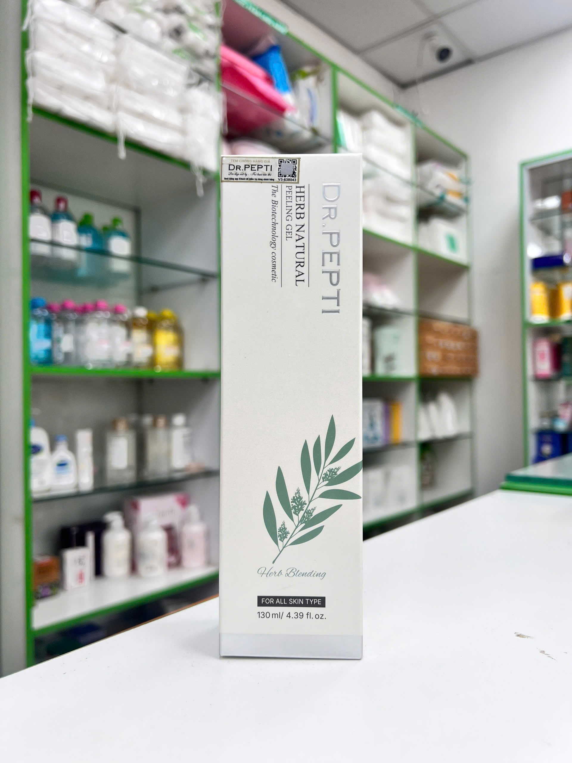 Tẩy tế bào chết Dr.Pepti Herb Natural Peeling Gel