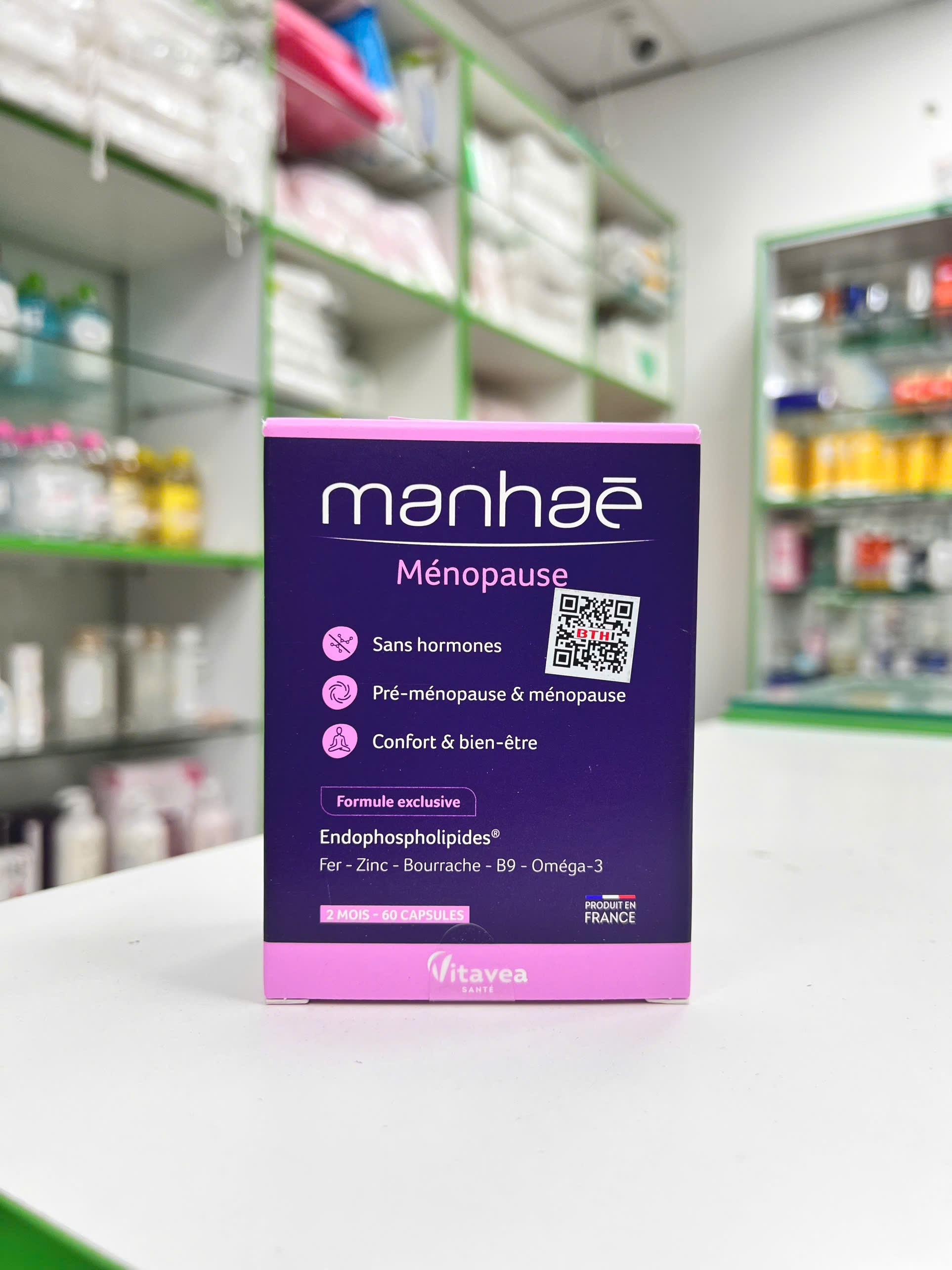 Viên uống cân bằng nội tiết Manhae Ménopause 60viên