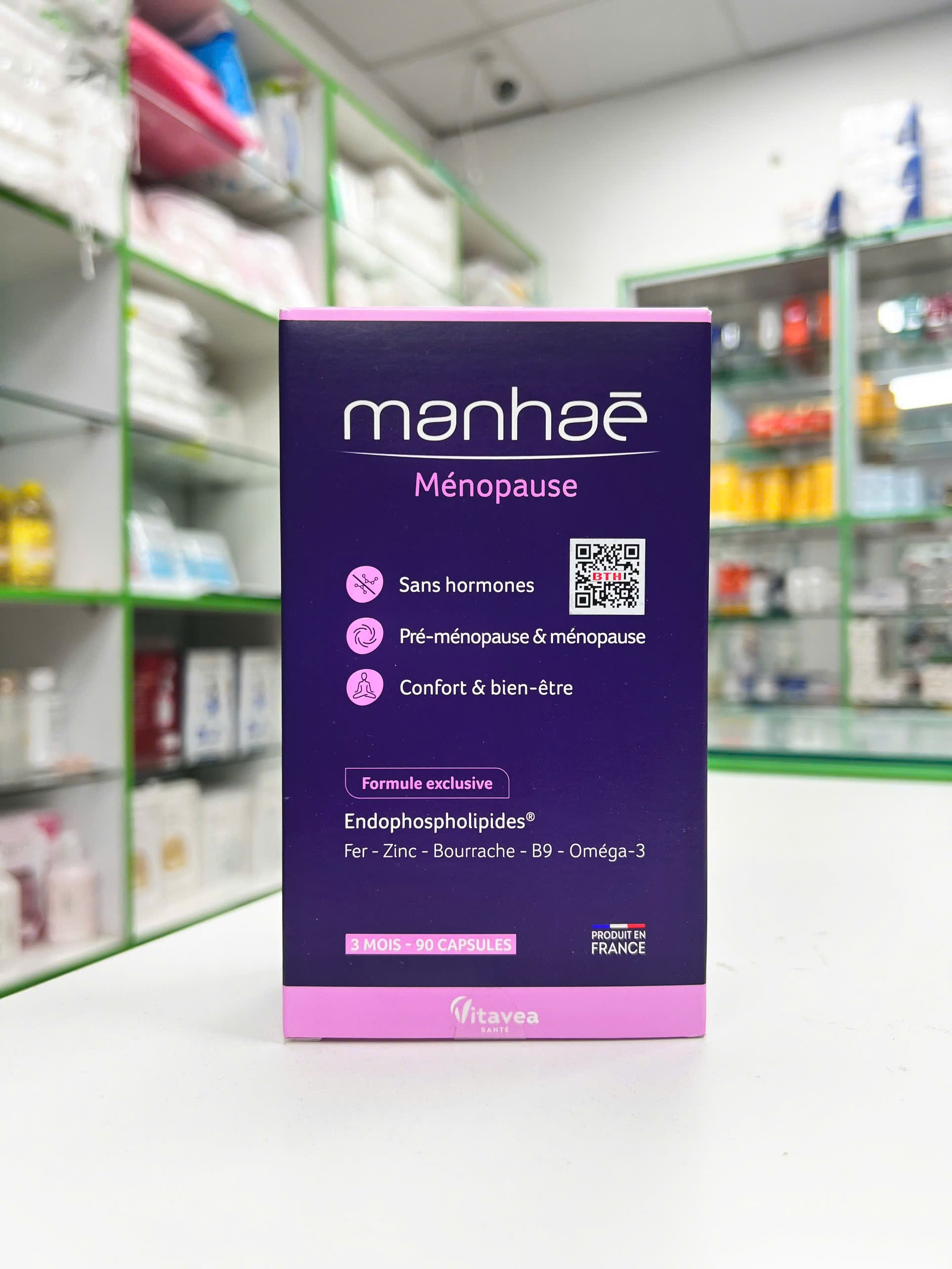 Viên uống cân bằng nội tiết Manhae Ménopause 90 viên