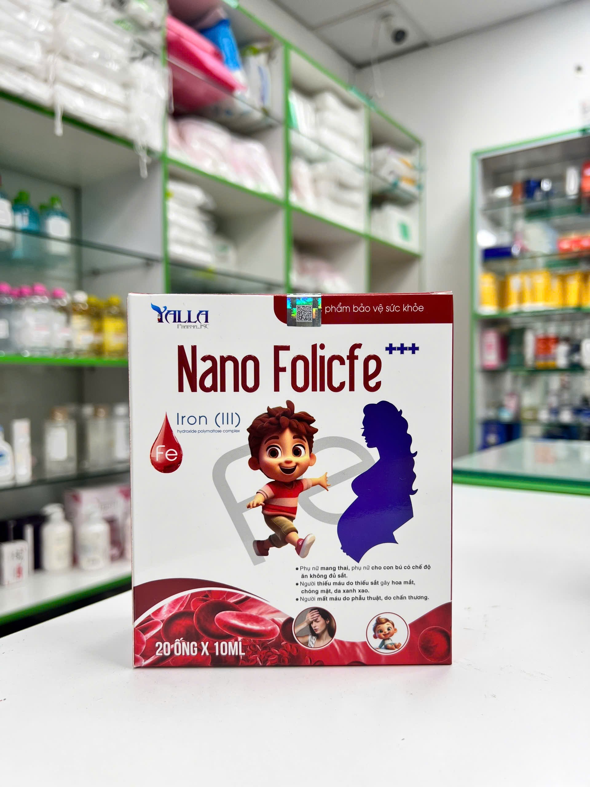 Thực Phẩm Bổ Sung Sắt Nano Folicfe