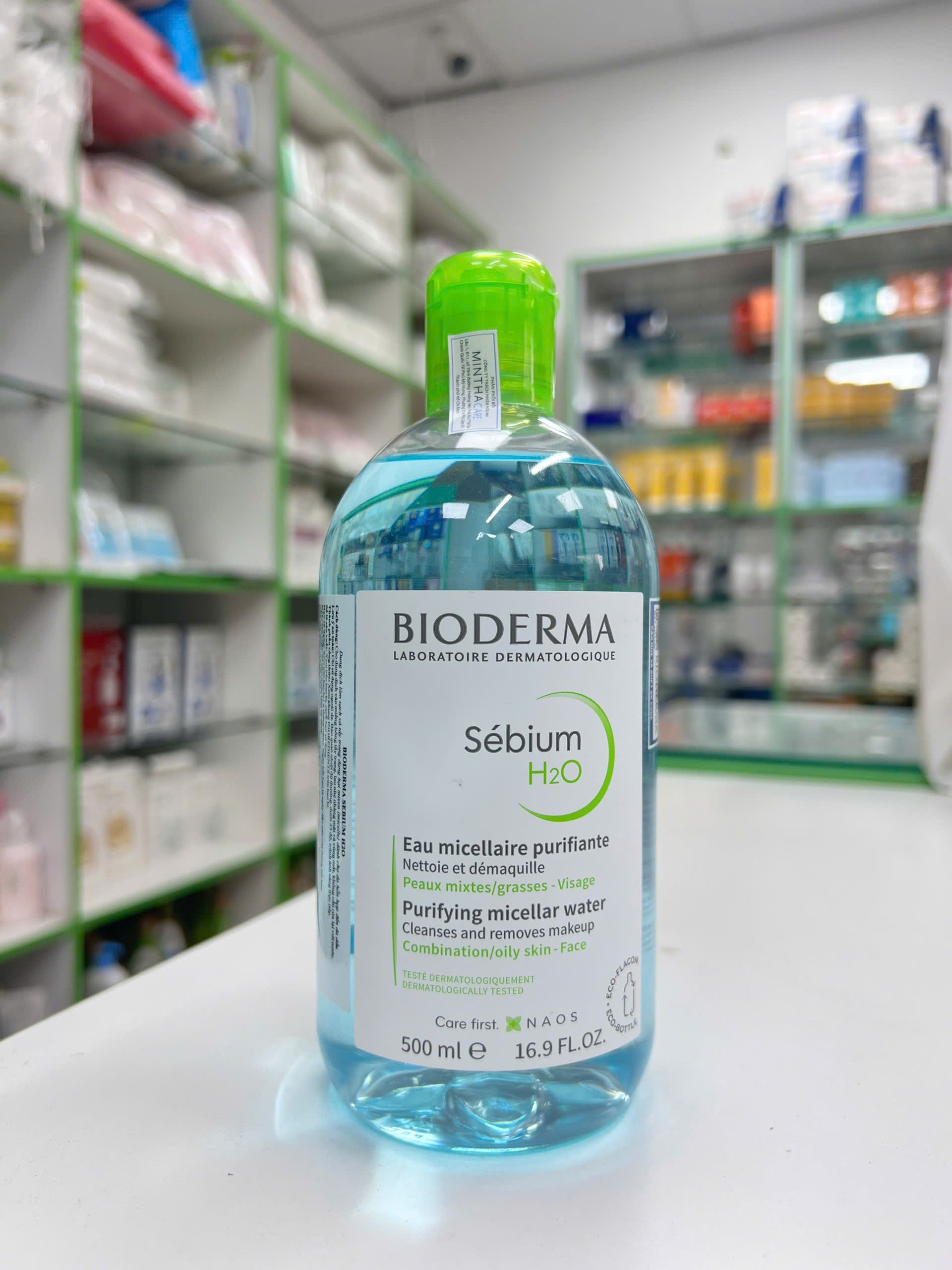 Nước Tẩy Trang Bioderma Sébium H2O 500ml