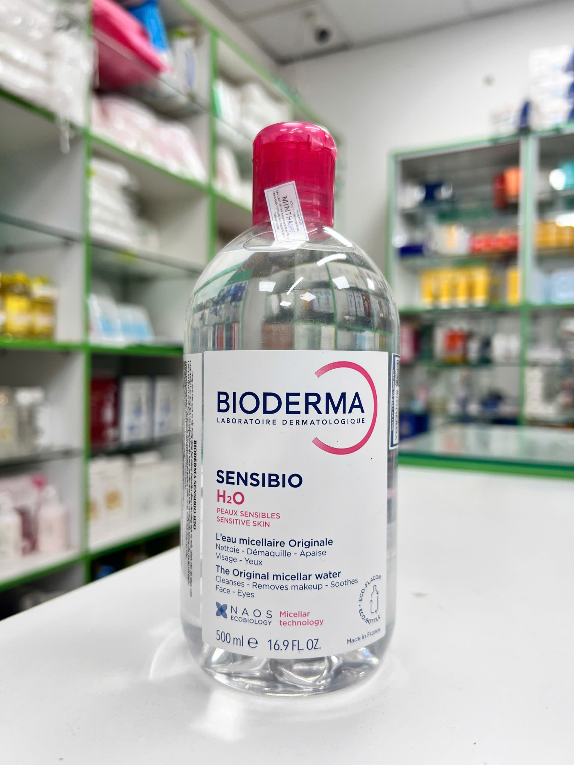 Nước tẩy trang Bioderma Sensibio H2O 500ml