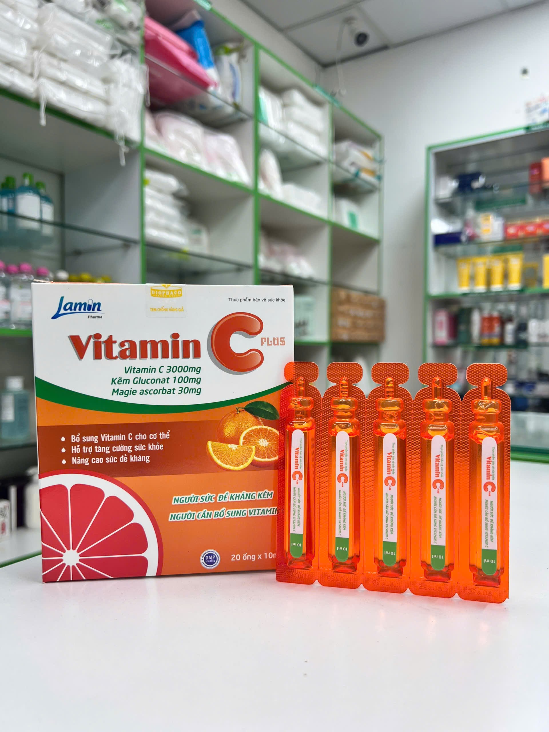 Vitamin C Plus thực phẩm bổ sung Vitamin C